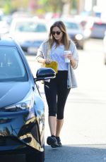 ELIZABETH OLSEN Out for Coffiee in Los Angeles 09/04/2019