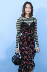 ELLA HUNT at Michael Kors Fasion Show in New York 09/11/2019