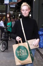 ELLE FANNING Out and About in London 09/11/2019