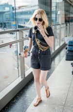 ELLIE BAMBER at Heathrow Airport in London 09/04/2019
