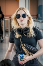 ELLIE BAMBER at Heathrow Airport in London 09/04/2019