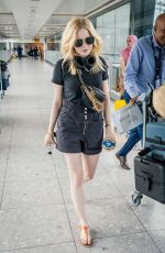 ELLIE BAMBER at Heathrow Airport in London 09/04/2019