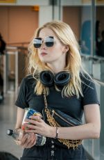ELLIE BAMBER at Heathrow Airport in London 09/04/2019