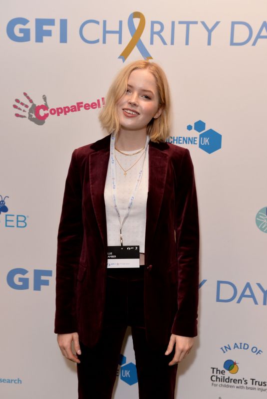 ELLIE BAMBER at Wellbeing of Women GFI Charity Day in London 09/11/2019