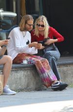 ELSA HOSK and Tom Daly Out in New York 09/11/2019