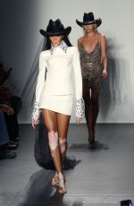 ELSA HOSK at Laquan Smith Runway Show at NYFW in New York 09/08/2019