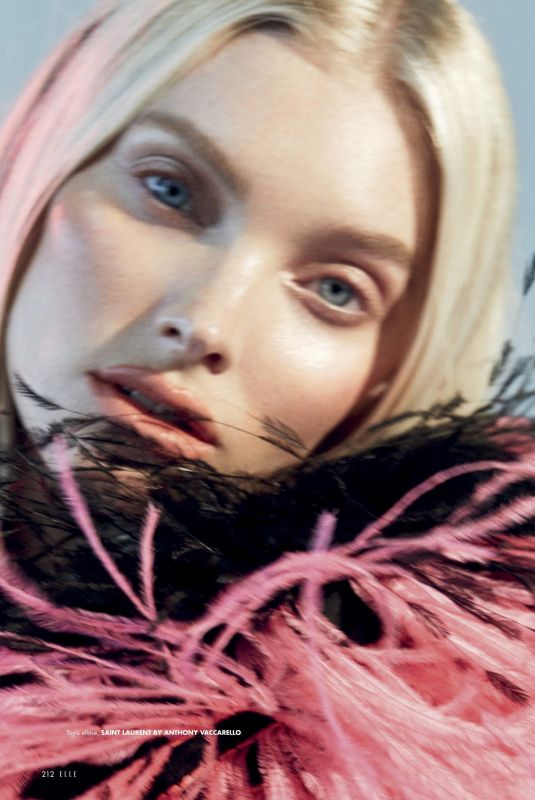 ELSA HOSK in Elle Magazine, Turkiye September 2019 Issue