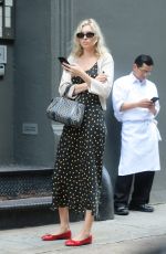 ELSA HOSK Out in New York 09/13/2019