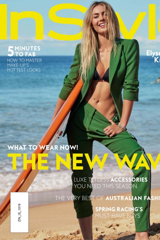 ELYSE KNOWLES in Instyle Magazine, Australia October 2019