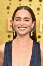 EMILIA CLARKE at 71st Annual Emmy Awards in Los Angeles 09/22/2019
