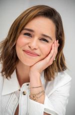 EMILIA CLARKE at Last Christmas Press Conference in Beverly Hills 09/19/2019