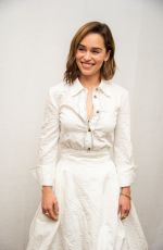 EMILIA CLARKE at Last Christmas Press Conference in Beverly Hills 09/19/2019
