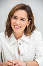EMILIA CLARKE at Last Christmas Press Conference in Beverly Hills 09/19/2019