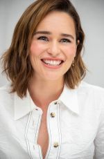 EMILIA CLARKE at Last Christmas Press Conference in Beverly Hills 09/19/2019