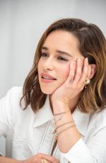 EMILIA CLARKE at Last Christmas Press Conference in Beverly Hills 09/19/2019
