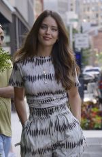 EMILY DIDONATO Out at New York Fashion Week 09/09/2019