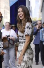 EMILY DIDONATO Out at New York Fashion Week 09/09/2019