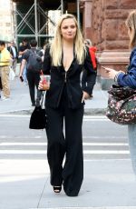 EMILY MEADE Arrives at Build Studio in New York 09/09/2019