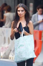 EMILY RATAJKOWSKI at Sadelle