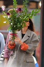 EMILY RATAJKOWSKI Leaves Adore Floral in New York 09/13/2019