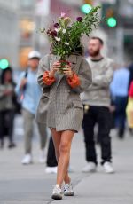 EMILY RATAJKOWSKI Leaves Adore Floral in New York 09/13/2019