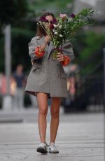 EMILY RATAJKOWSKI Leaves Adore Floral in New York 09/13/2019