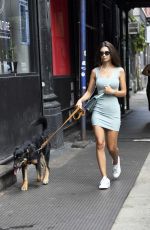 EMILY RATAJKOWSKI Out with her Dog in New York 09/04/2019