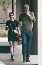 EMMA ROBERTS and Garrett Hedlund Out for Lunch in Los Angeles 09/27/2019
