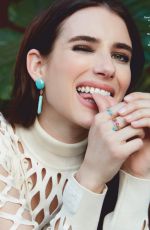 EMMA ROBERTS in Cosmopolitan Magazine, Spain October 2019