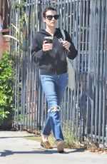 EMMA ROBERTS Out for Coffee in Los Angeles 09/04/2019