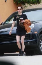 EMMA ROBERTS Out for Lunch in Los Angeles 09/27/2019