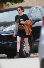 EMMA ROBERTS Out for Lunch in Los Angeles 09/27/2019
