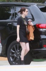 EMMA ROBERTS Out for Lunch in Los Angeles 09/27/2019