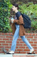 EMMA ROBERTS Out in Los Angeles 09/26/2019