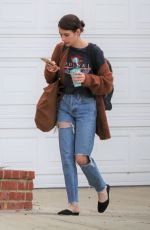 EMMA ROBERTS Out in Los Angeles 09/26/2019