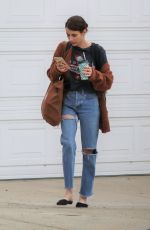 EMMA ROBERTS Out in Los Angeles 09/26/2019