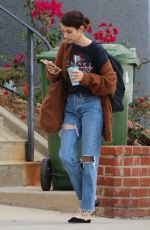 EMMA ROBERTS Out in Los Angeles 09/26/2019