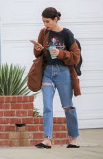 EMMA ROBERTS Out in Los Angeles 09/26/2019
