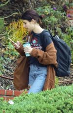 EMMA ROBERTS Out in Los Angeles 09/26/2019