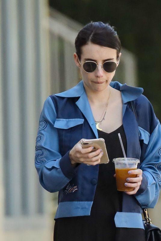 EMMA ROBERTS Out in Los Feliz 09/29/2019