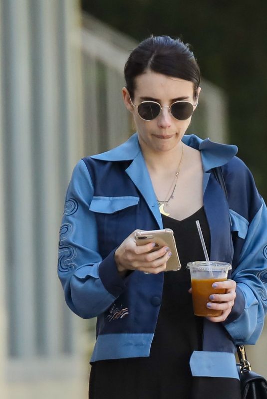 EMMA ROBERTS Out in Los Feliz 09/29/2019