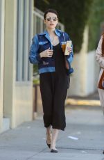 EMMA ROBERTS Out in Los Feliz 09/29/2019