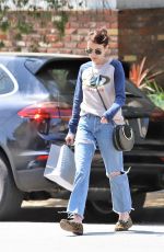 EMMA ROBERTS Out Shopping in Los Angeles 09/12/2019