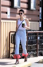 EMMA ROBERTS Out Shopping in Los Angeles 09/19/2019