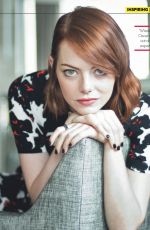 EMMA STONE in Essentials Magazine, South Africa October 2019