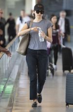 EMMT ROSSUM at JFK Airport in New York 09/04/2019