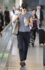 EMMT ROSSUM at JFK Airport in New York 09/04/2019