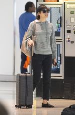 EMMT ROSSUM at JFK Airport in New York 09/04/2019