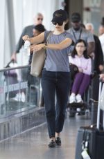 EMMT ROSSUM at JFK Airport in New York 09/04/2019