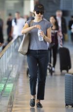 EMMT ROSSUM at JFK Airport in New York 09/04/2019